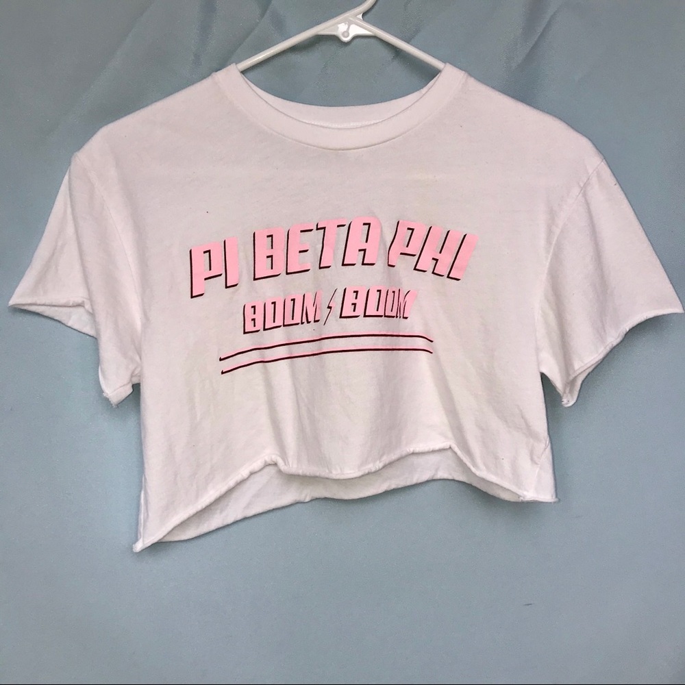 Pi Beta Phi Boom Boom Crop Top